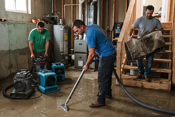 Basement Flood Cleanup Desoto