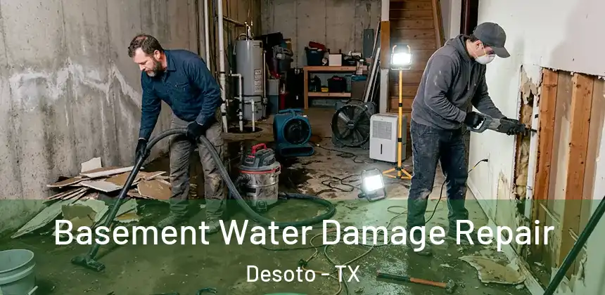  Basement Water Damage Repair Desoto - TX
