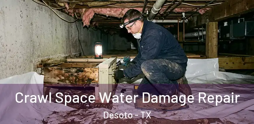  Crawl Space Water Damage Repair Desoto - TX