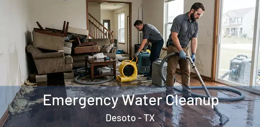 Emergency Water Cleanup Desoto - TX