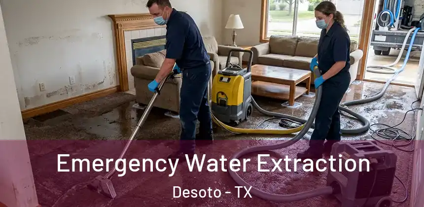  Emergency Water Extraction Desoto - TX