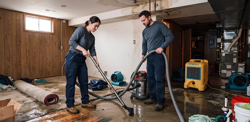 Frozen Pipe Burst Cleanup in Desoto