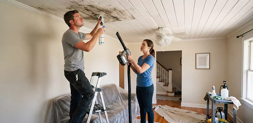 Ceiling Mold Treatment in Desoto
