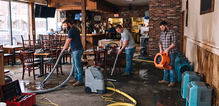Emergency Commercial Water Damage Restoration in Desoto
