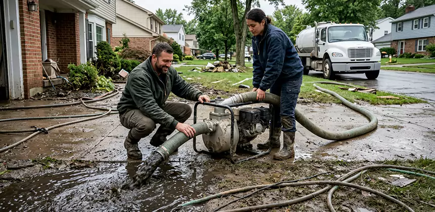 Sewage and Flood Water Removal in Desoto