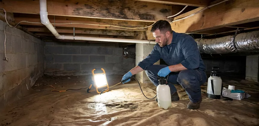 Crawl Space Mold Treatment in Desoto