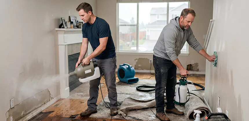 Post-Flood Sanitizing and Deodorizing in Desoto