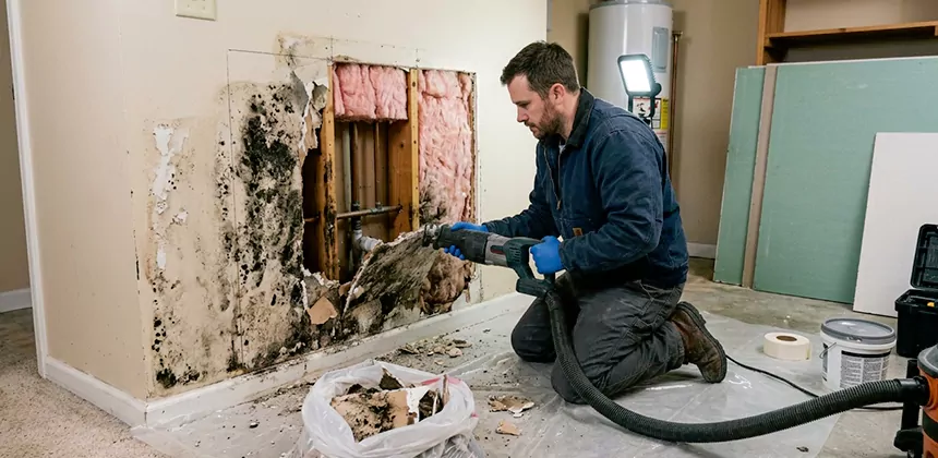 Black Mold Drywall Repair in Desoto