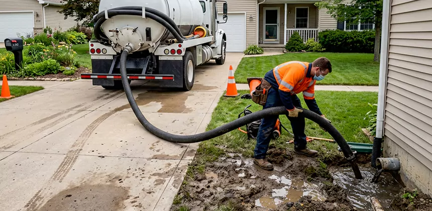 Sewage Water Removal in Desoto