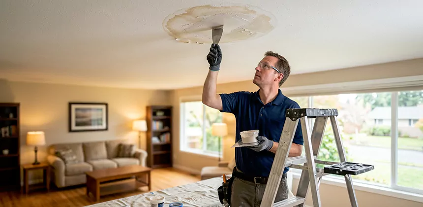 Ceiling Water Stain Repair in Desoto