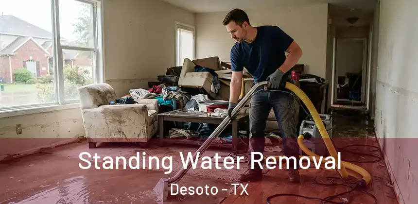 Standing Water Removal Desoto - TX