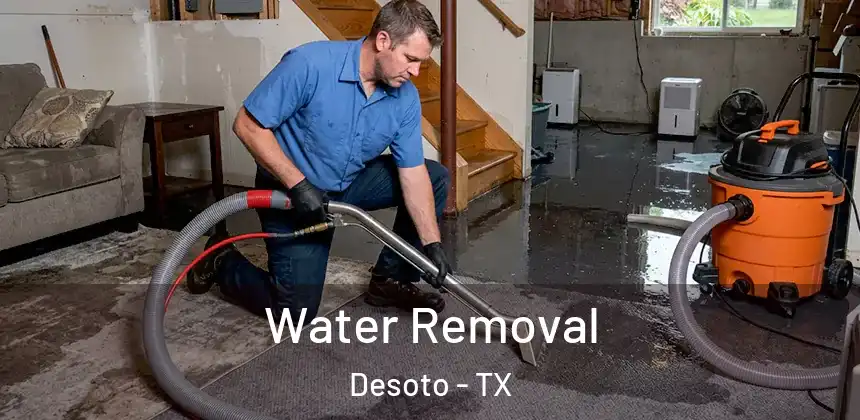 Water Removal Desoto - TX